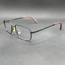 Flexon Nathaniel 600 210 Eyeglasses Frame Gunmetal 54-17-140 Used