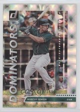 2020 Panini Donruss Dominators Silver 105/349 Marcus Semien #D-13 0b3