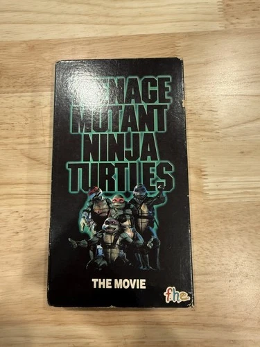 Teenage Mutant Ninja Turtles TMNT The Movie VHS Video Tape Vintage 1990