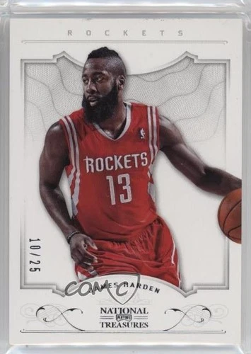 2012-13 Panini National Treasures Silver /25 James Harden #82