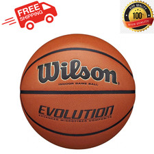 WILSON Men's Evolution Game Basketball 29.5" - Official Size FREESHIP.