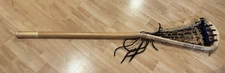 VINTAGE CANADIAN "SUPER BOY" M. ETIENNE & SON HANDMADE WOOD LACROSSE STICK