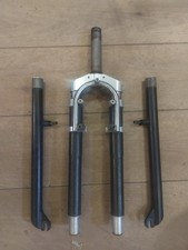 RARE RETRO PACE RC-30 MOUNTAIN BIKE FORKS WITH RIDGED SPARE LEGS