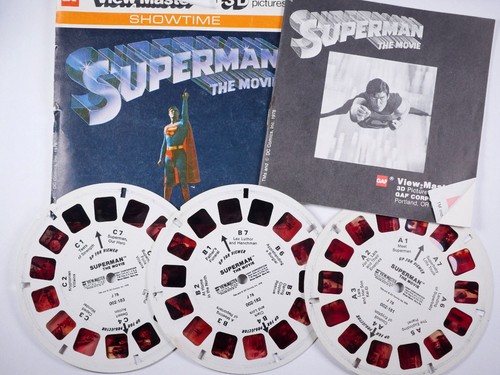 View-Master Superman The Movie - 3 reels J 78 - Picture 3 of 4