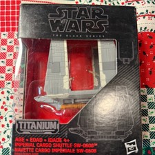 Star Wars Imperial Cargo Shuttle Titanium THE BLACK SERIES SW-0608  31 New
