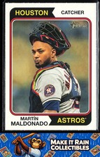 Martín Maldonado 2023 Topps Heritage #234 Houston Astros Baseball