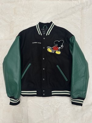 Supreme Number Nine Disney Varsity Jacket Size M Black Mickey