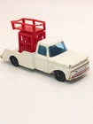 Husky Ford F350 Tower Crane Truck cream original vintage diecast toy car