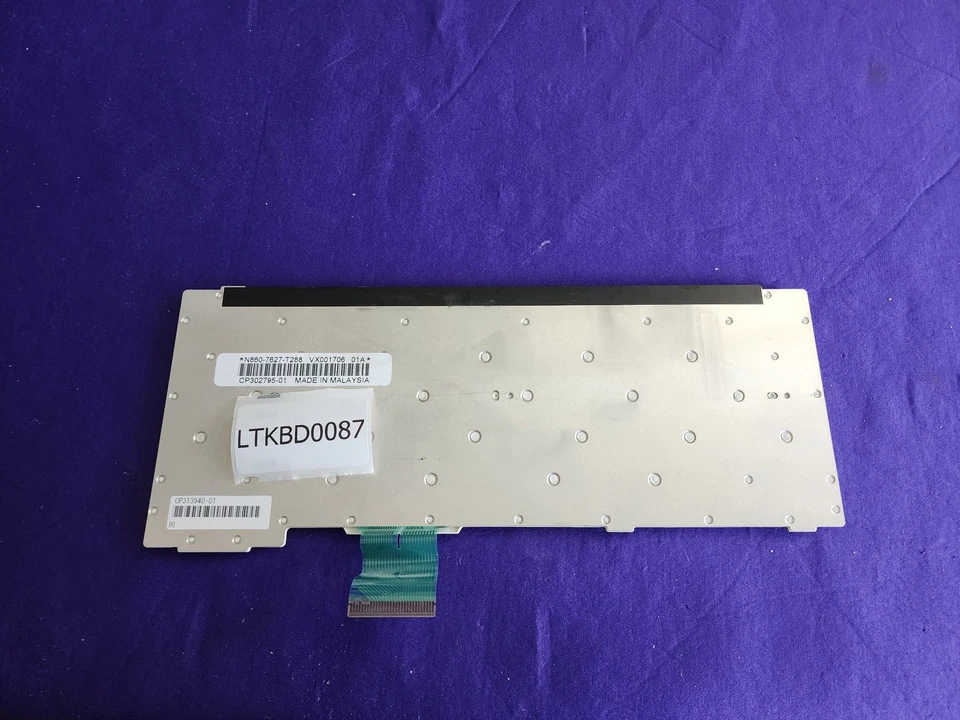 LTKBD0087 - Fujitsu LifeBook A T V Series branco EUA TECLADO QWERTY CP302795-01 - Imagem 2 de 3