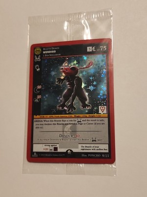 MetaZoo X Revive Nightfall Wendigo 9/11 REDEEMABLE Promo SEALED