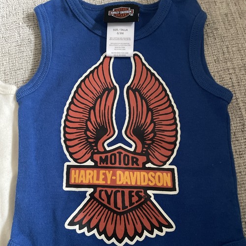 Two Harley Davidson one piece outfits - Picture 3 of 5