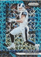 2018 Panini Prizm Cooper Kupp Blue Prizm SP Los Angeles Rams