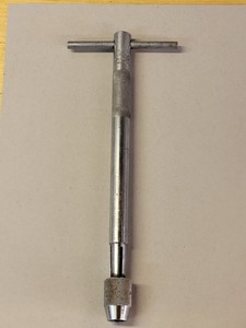 GTD Greenfield No. 336 Long Shank T Handle Tap Wrench Machinist Hand Tool USA