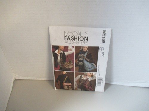 McCall`s Hobo Bag Fashion Accessories Sewing Pattern # M5198 OSZ 2006 UNCUT - Picture 2 of 4