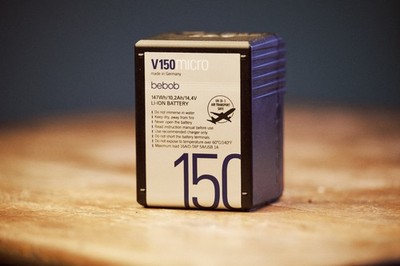 Bebob V150 micro V-Mount Li-Ion Akku 14,4V USB 2/2