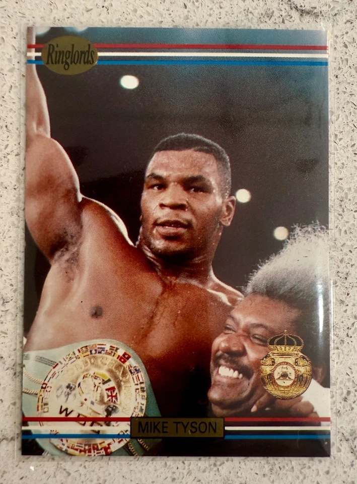 1991 Ringlords Boxing Cards Wax Box 40 Packs FREE Bonus Promos: Mike Tyson, Holy - Image 3 of 4