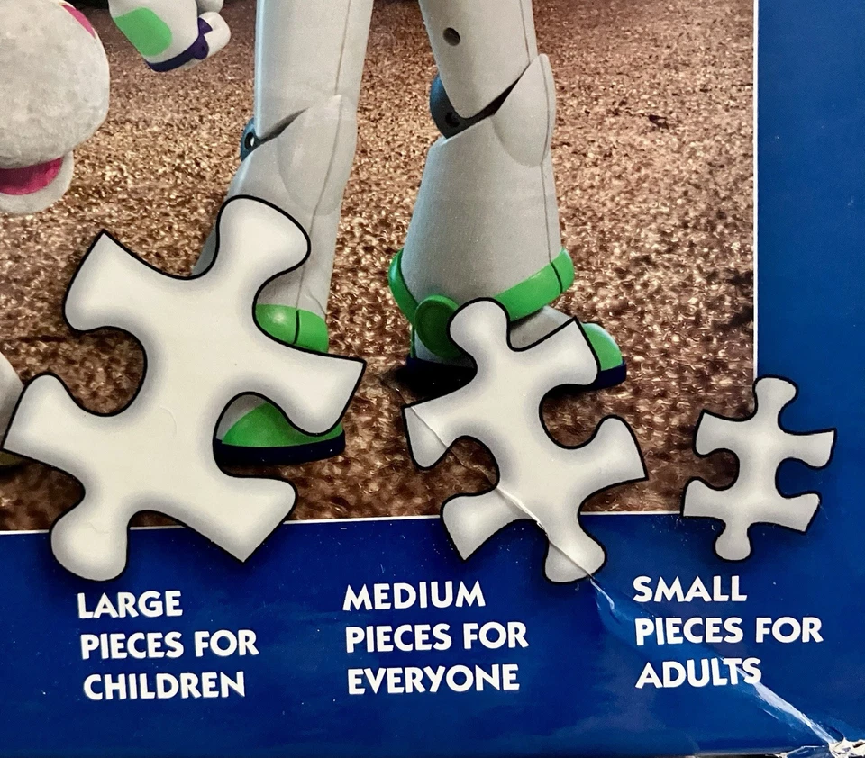 Rompecabezas completo Toy Story 4 400 piezas juntos tiempo rompecabezas niños y padres Foto 2 de 4