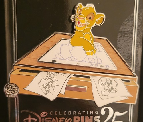 Disney Parks 2025 Artist Collection Jason Peltz Der König der Löwen Simba LE Pin - Bild 1 von 2