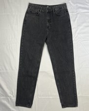 BDG Urban Outfitters Women 29 Black Mom High-Rise Jeans 100 Cotton Tapered Leg