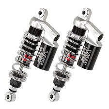 YSS G-Top Chrome Rear Shocks 295-305mm Yamaha SRX400 1985-1989