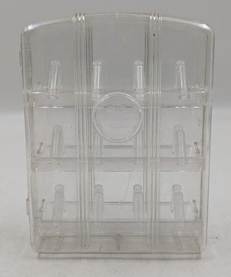 1950s Falcon Plastic Lazy Beth Case or Box for 24 Thread Spools Sewing Quilting