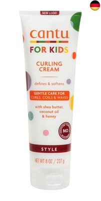 CANTU Care FOR Kids Curling Cream 227G, Schwarz, Standard