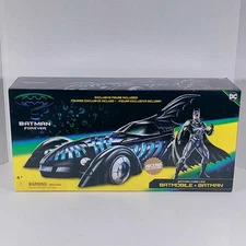 Spin Master DC Retro Batman Forever Batmobile Batman Figure Target Exclusive