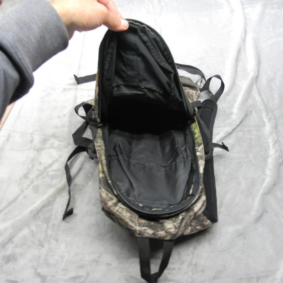 Mochila Bolso Camelbak Woodland Camuflado Correas Ajustables Exterior Senderismo Camping Foto 3 de 4