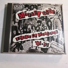 Motley Crue Decade of Decadence 1981-1991 CD 1991 Elektra 61204-2