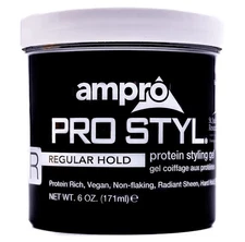 Ampro Pro Styl Styling Gel - Protects and Strengthens Your Strands - Non-Flak...