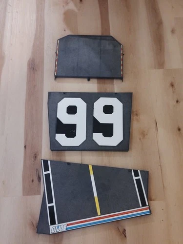 Vintage 1985 Deck Lot ! USS Flagg GI Joe Aircraft Carrier ARAH Hasbro