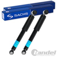 2X Sachs StossdÄMpfer Hinten Passend FüR Opel Zafira A + Meriva A + Combo Tour
