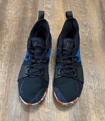 Nike PG 2 Home Obsidian Blue OKC Thunder George Size 11.5 Sneakers