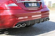 MH-DEZENT Heckdiffusor f&uuml;r Mercedes CLS 500 W219  AMG Stossf&auml;nger Optik Paket