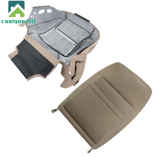 Cubierta de asiento inferior y superior bronceada del lado del pasajero adecuada para Ford F-150 XLT 2011-2014 - Imagen 8 de 24