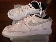 SIZE 6.5Y - NIKE AIR FORCE 1 LOW LV8 GS WHITE GLACIER BLUE CW5909 100