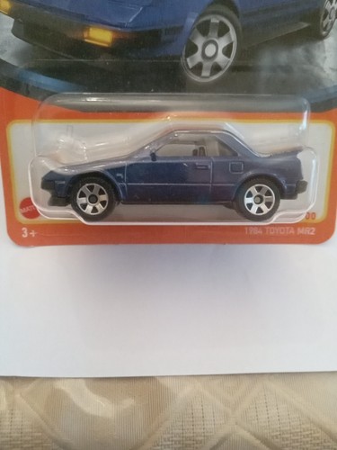 Matchbox 1985 Toyota MR2 BLUE Diecast Cars Toys Carded 1/64th Scale MBX Vintage - Picture 21 of 24