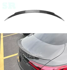 ABS Carbon fiber Rear Trunk Spoiler Lip Wing Fits Benz CLE Coupe C236 2024-2026