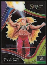 Ricky The Dragon Steamboat 2022 Panini Select WWE # 205 Ringside Tie-Die Prizm 2