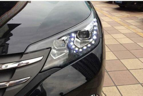 2X DRL Turn Signal 2012-2014 Led Projector Headlight Assembly For Honda CRV CR-V - Picture 11 of 11