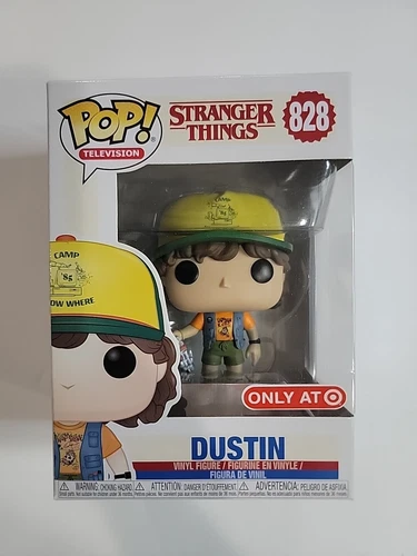 Funko Pop #828  Stranger Things Dustin Target Exclusive