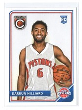 15-16 Panini Complete RC #294 Darrun Hilliard - Detroit Pistons