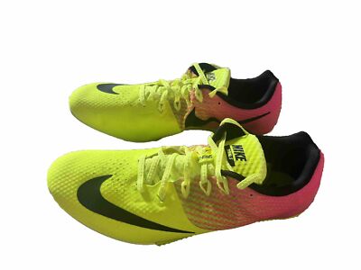 New NWOB Mens Nike Zoom Rival Sprint Yellow Spiked Track Running Shoes Size 14 Nike Zoom Rival Multi Track Spikes – Fast Break Athletics main image 4