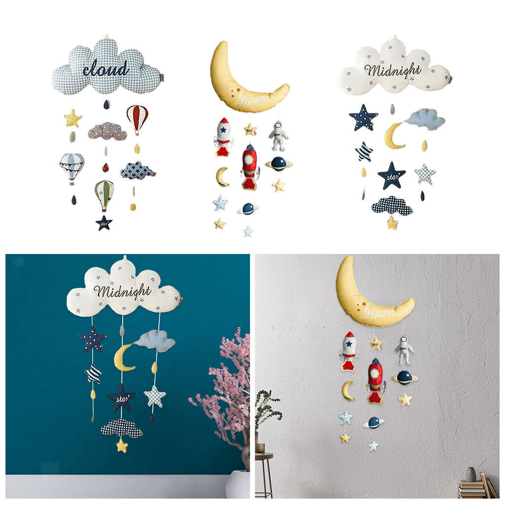 Cute Baby Nursery Ceiling Mobile Handmade Wall Hanging Decor Decoration
