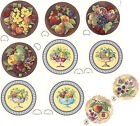 Ceramic Decals Fruit Food Bowl Bunch Plate Size Asst. Designs