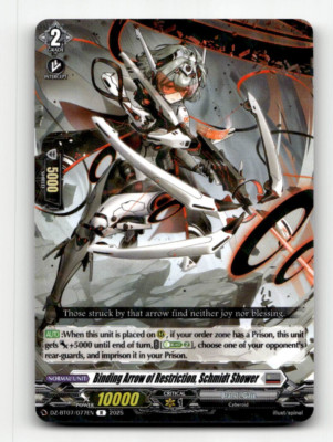 Cardfight!! Binding Arrow of Restriction, Schmidt Shower - Moon Fangs & Cerulean