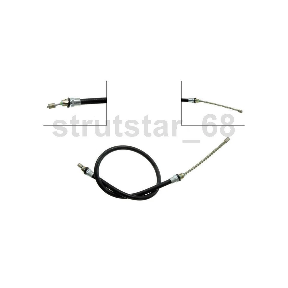 2 задних троса стояночного тормоза подходят для Jeep Cherokee 2000 2001 1998 1997 годов выпуска - Изображение 3 из 4