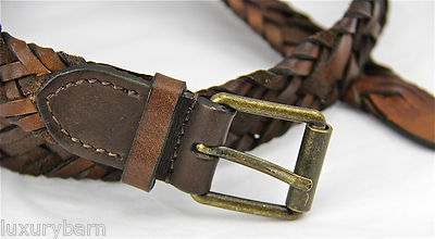 Armani Exchange A|X Dress Belt Braided 100% Authentic 100  display picture 3