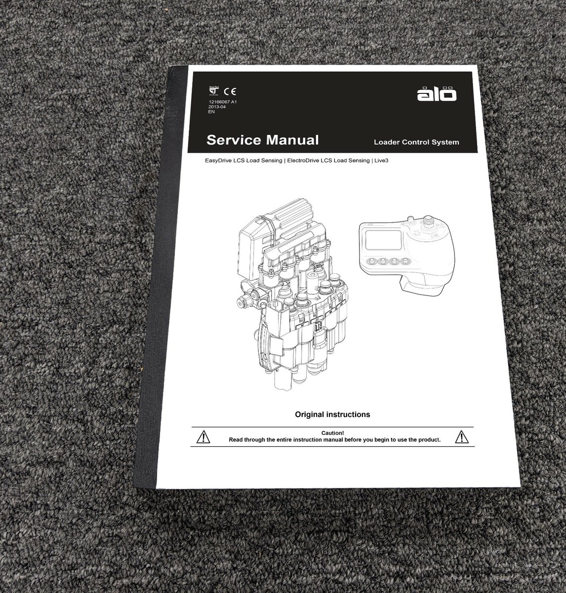 alo LCS Loader Control System on Maxxum MXU100 Tractor Service Repair Manual