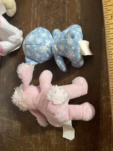Lote de 6 McDonald's Build A Bear Mini Osos de Peluche Conejos Perro Gato Caniche - Imagen 8 de 14